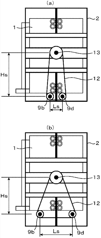 Elevator with floor heighting adjusting mechanism