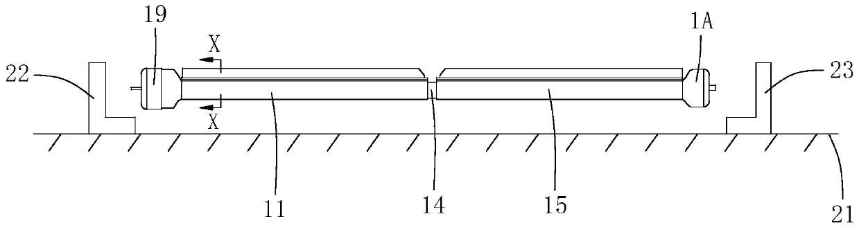 High-stability lamp tube