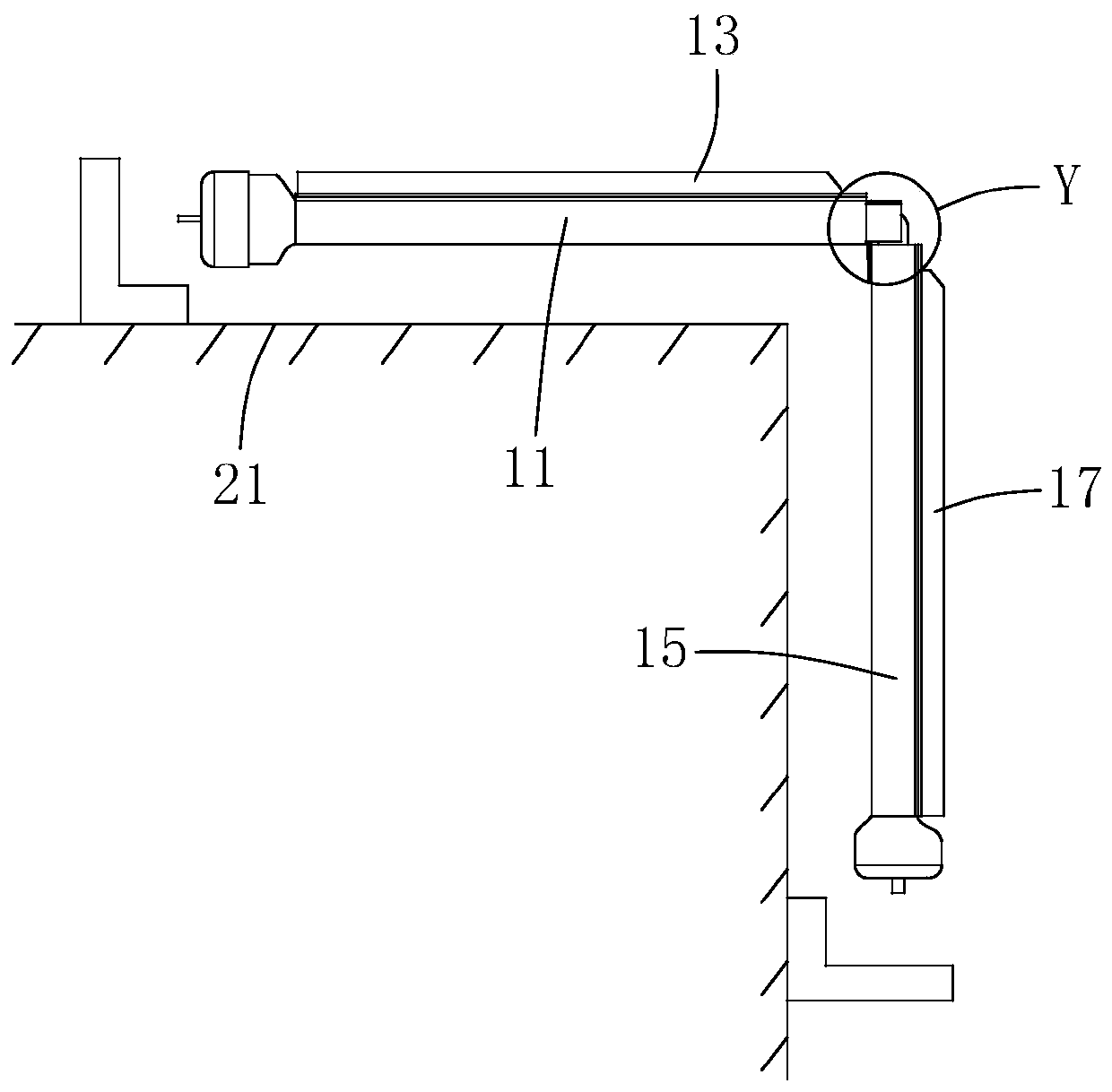 High-stability lamp tube