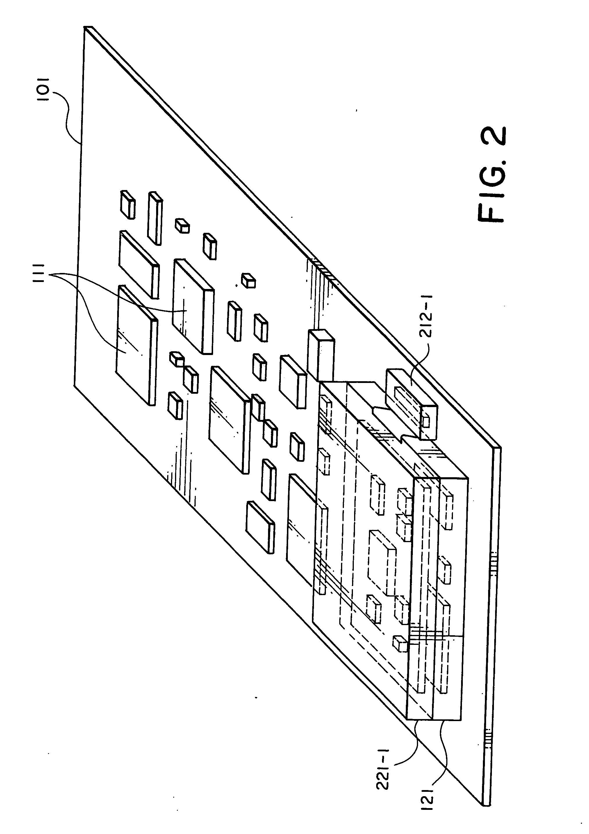 Compact radio equipment and method of mounting the same