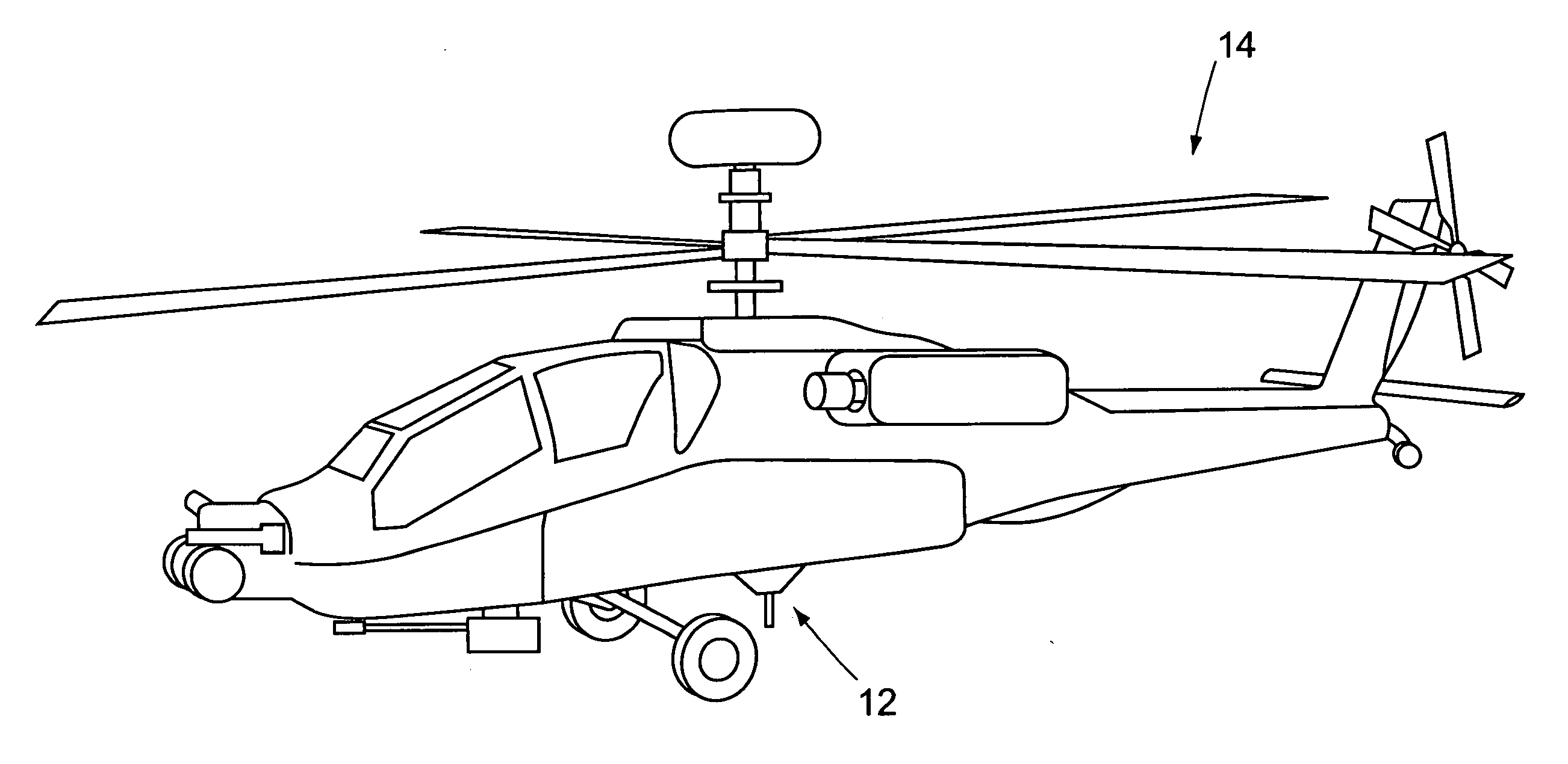 Landing assist apparatus with releasable slip ring