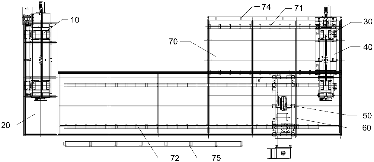 Circumferential weld back chipping machining device