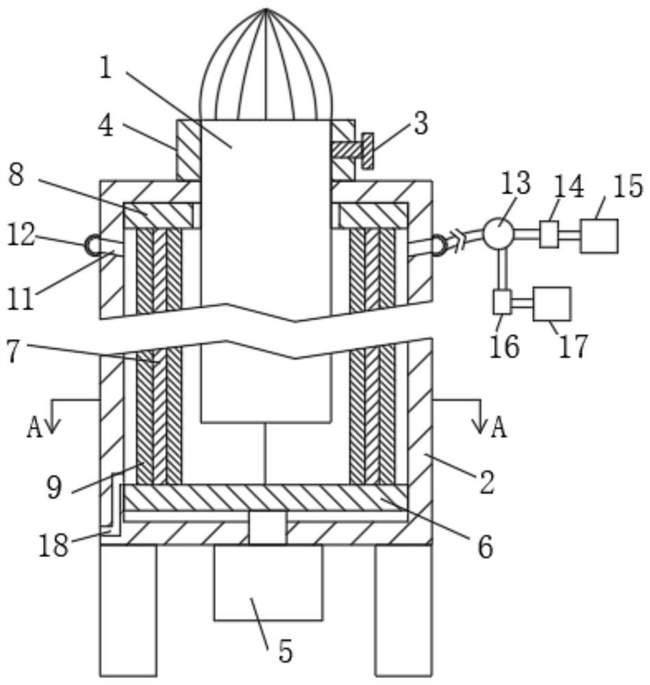 Rotary brush holder cleaning device and method of use thereof