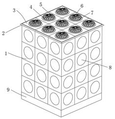 Fire-fighting water anti-freezing device for fire-fighting