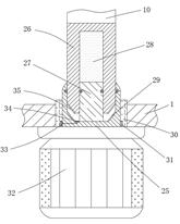 Fire-fighting water anti-freezing device for fire-fighting