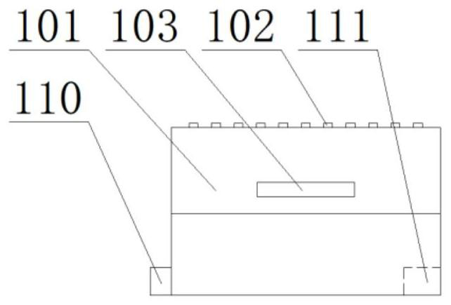 Garden landscape pavement, paving device and paving construction method thereof