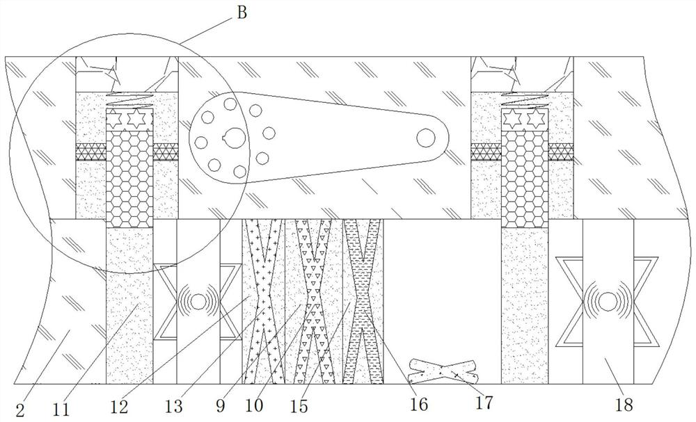 Flange for leakage-proof chemical pipeline