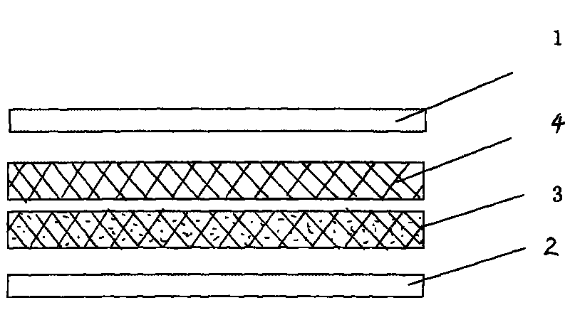 Light composite insulating plate