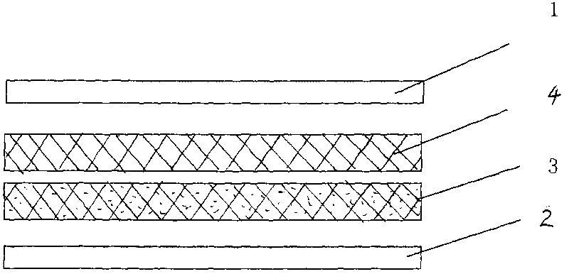 Light composite insulating plate