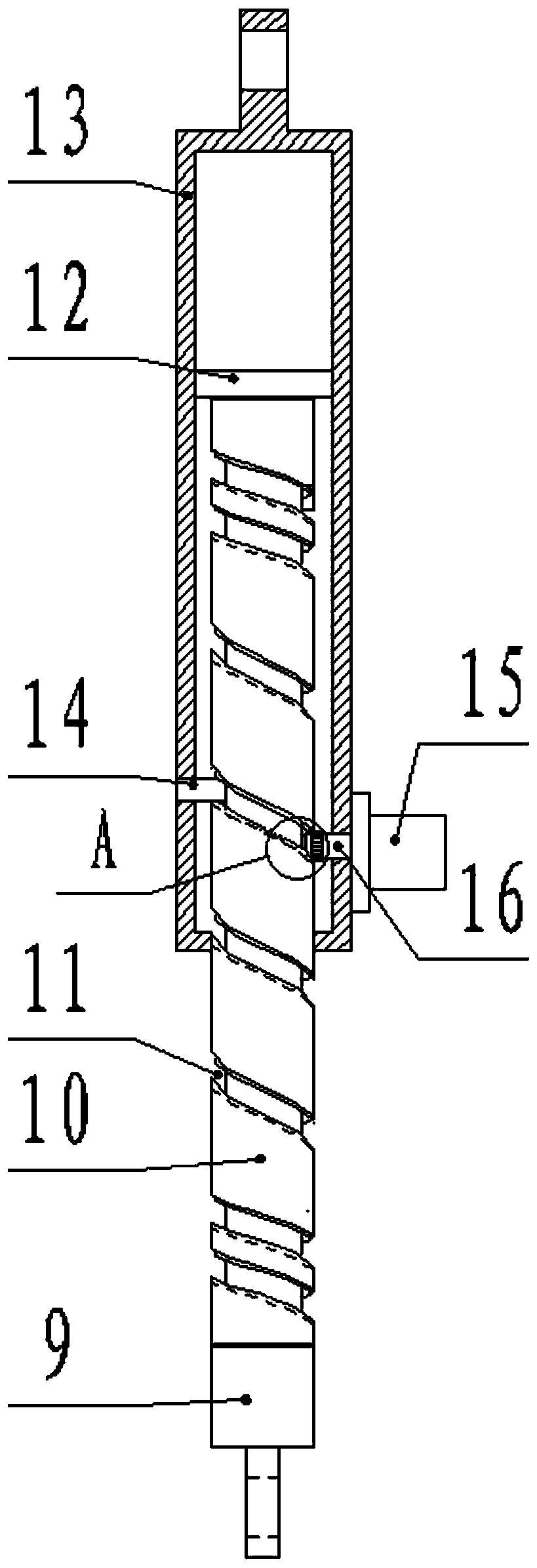 Oil pumping unit semi-direct drive device