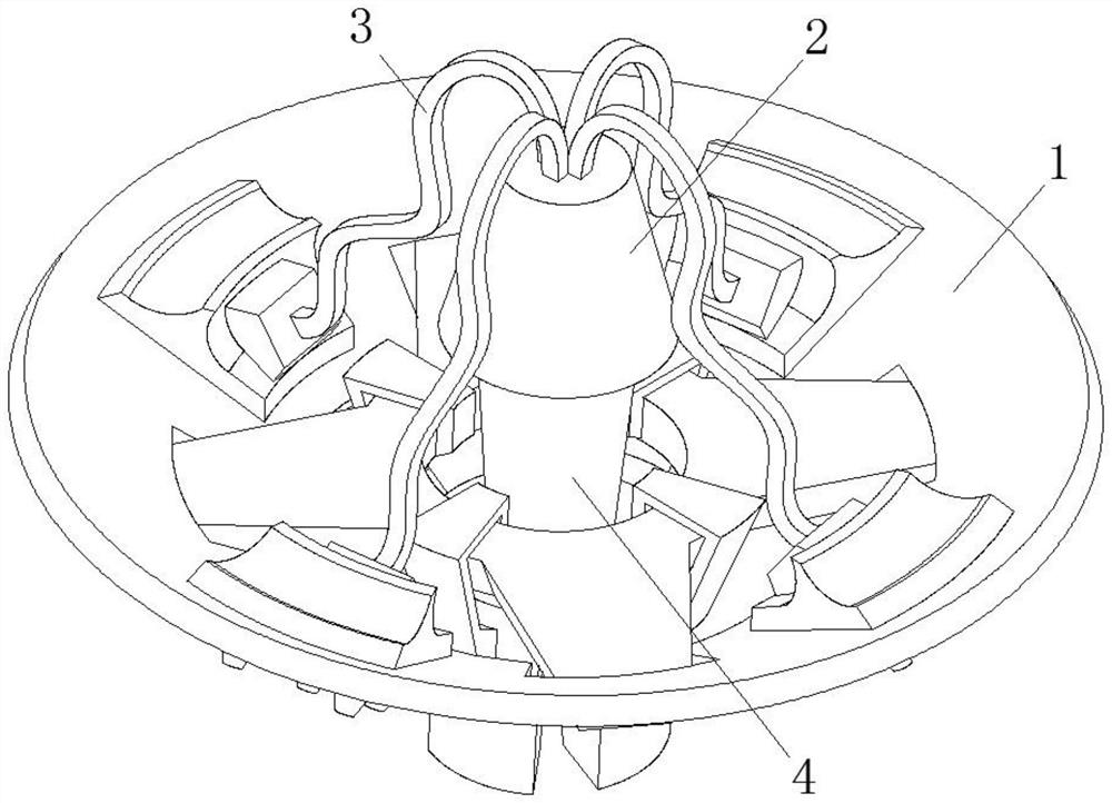 Intensive fishery breeding device