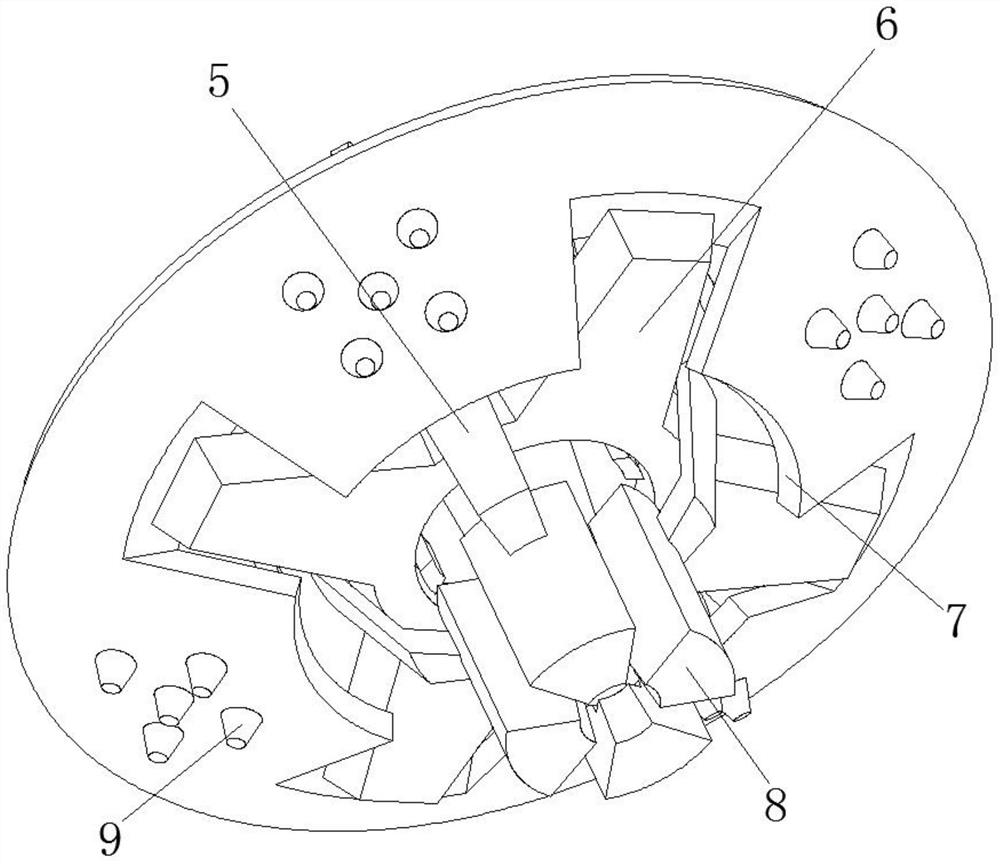 Intensive fishery breeding device