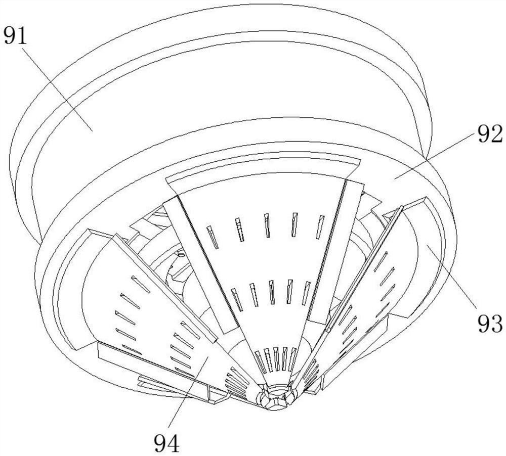 Intensive fishery breeding device