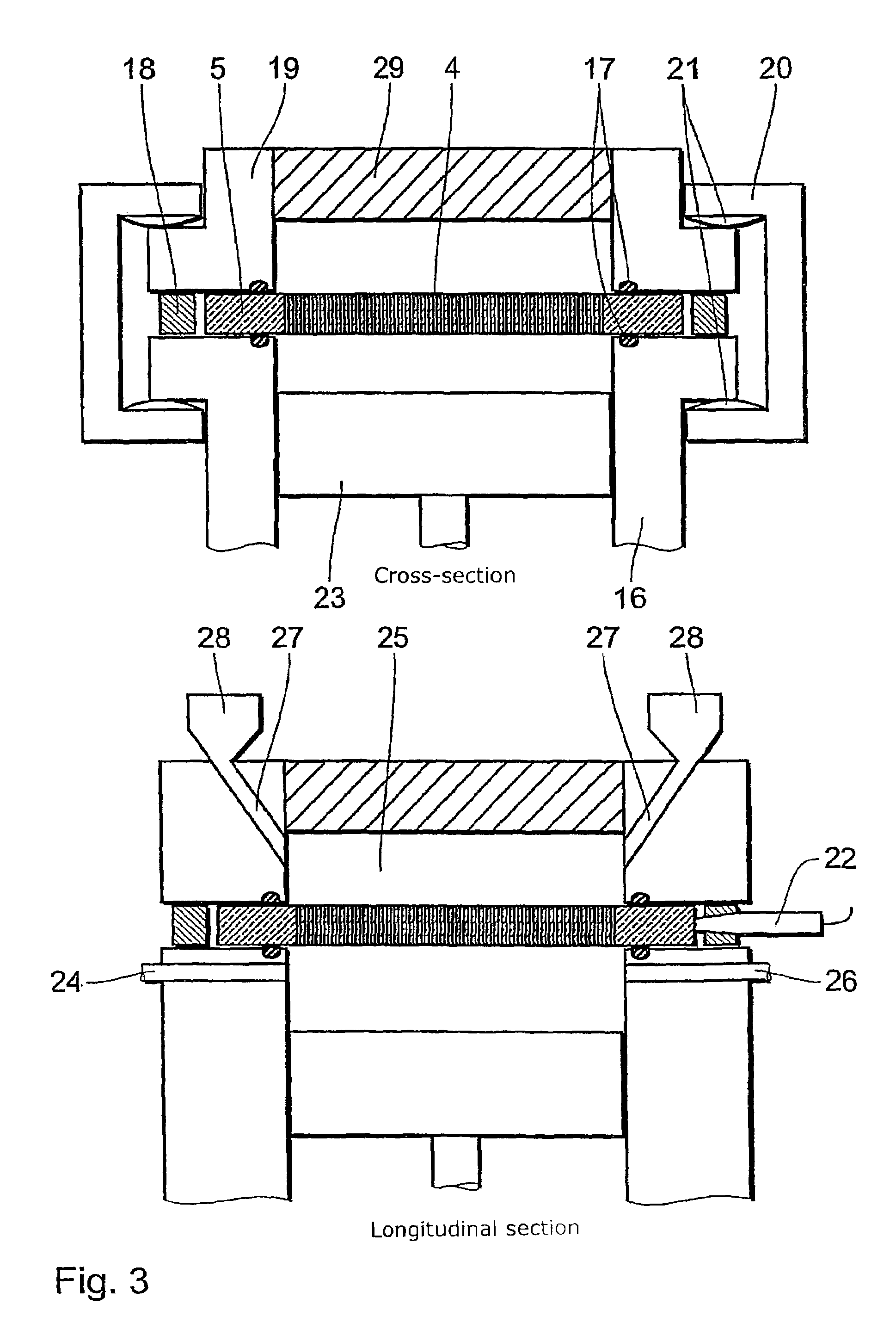 Method and device for investigating substance libraries