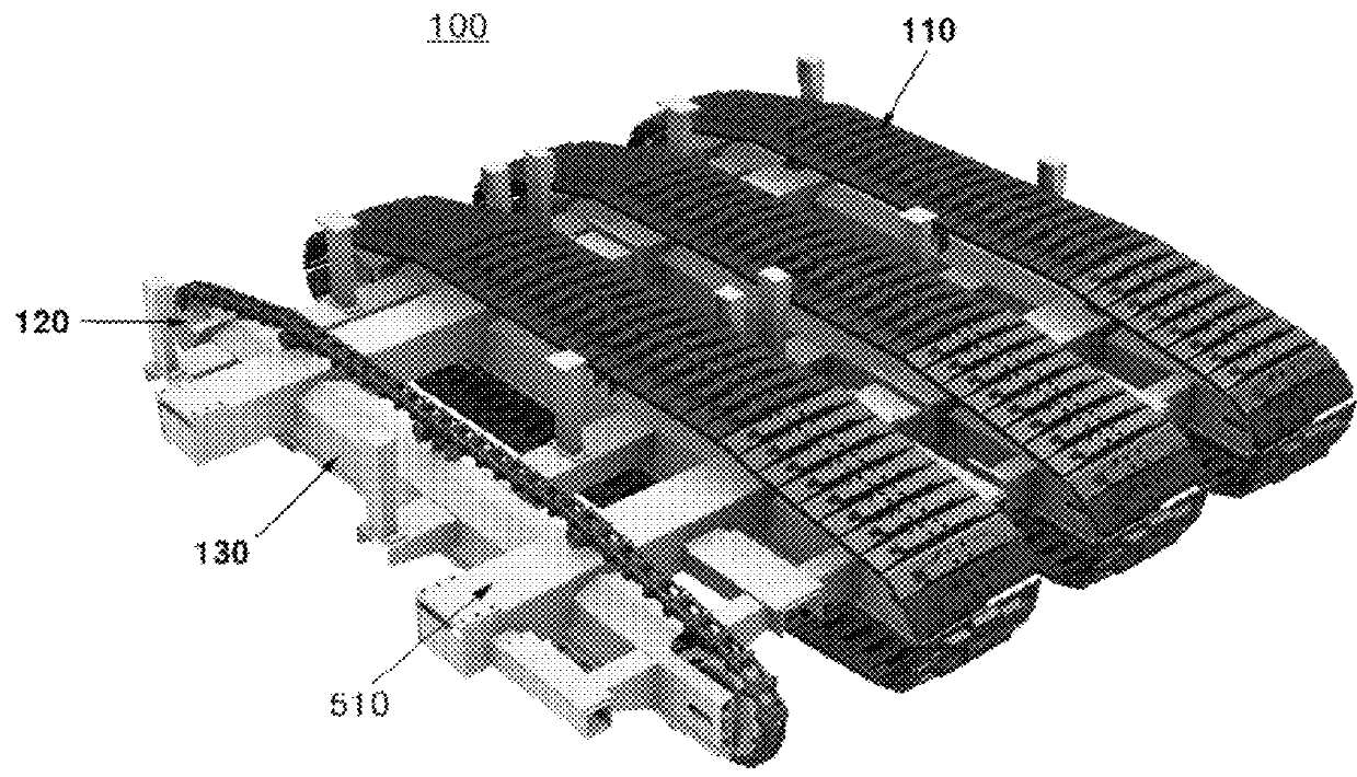 Robot for mining manganese nodules on deep seafloor