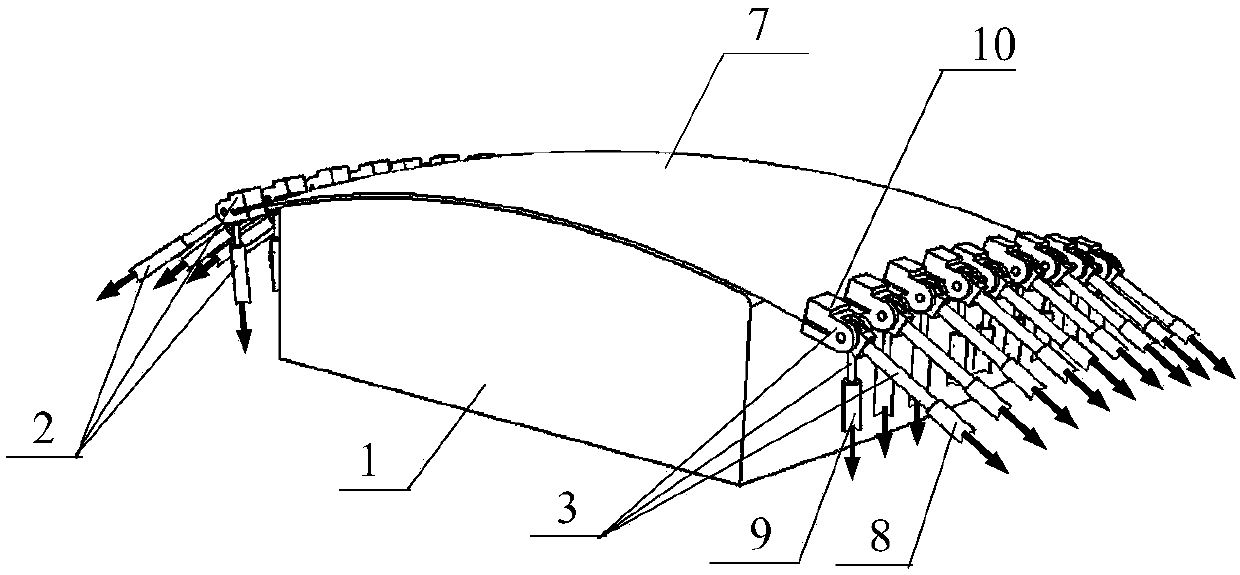 Three-dimensional Surface Stretch Forming Method Based on Multi-point Force Loading Method