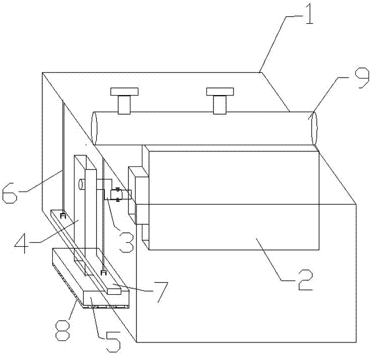 A lumbar spine automatic reset rocking device