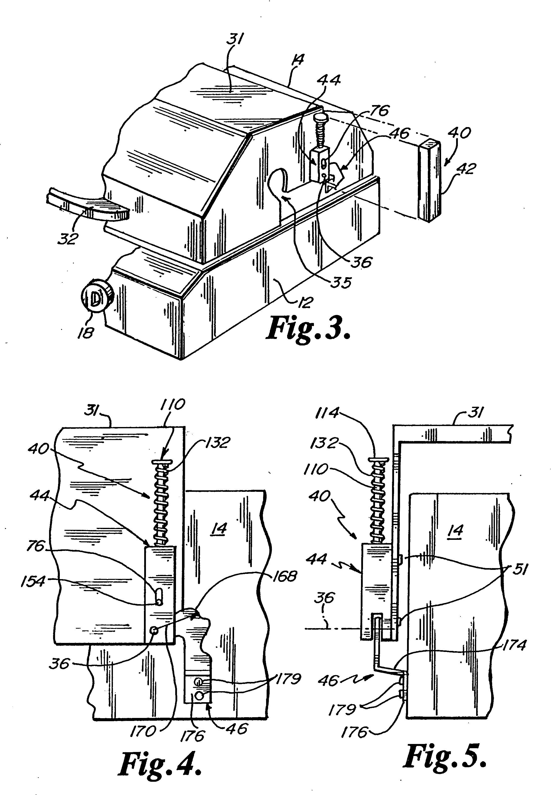 Barbecue grill and hinge