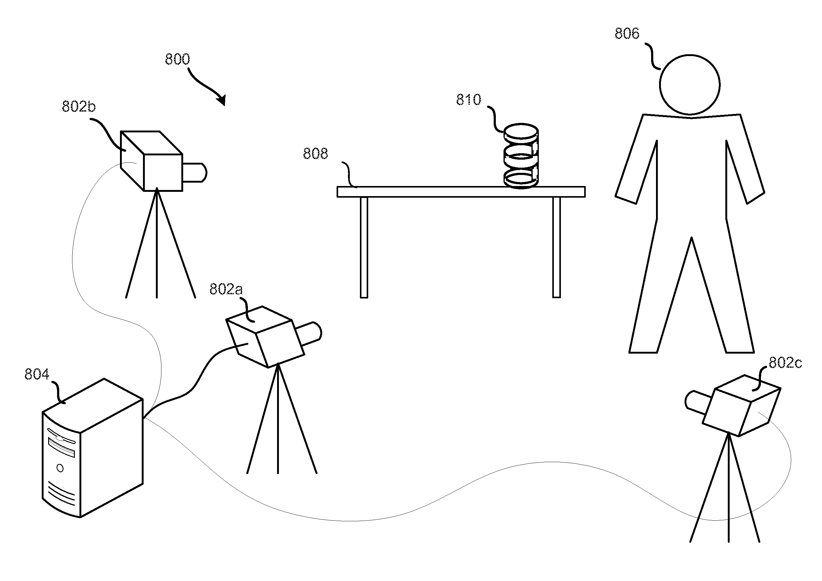 Calibration target for video processing