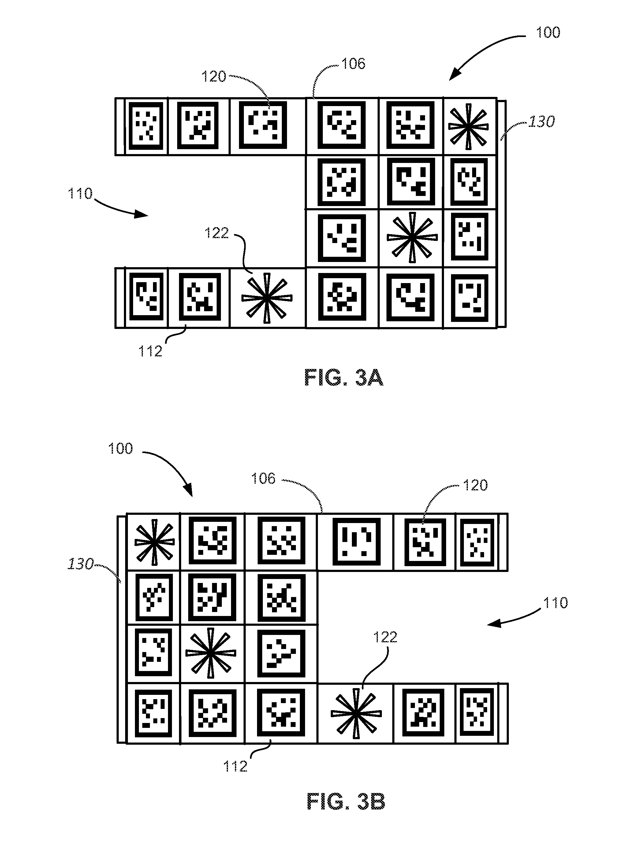 Calibration target for video processing