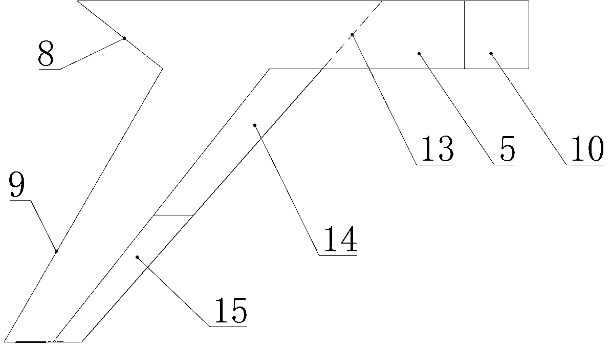 Corporate aircraft engine upper placement and front swept wing duck type layout