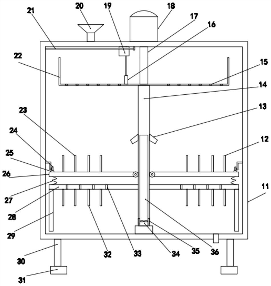 Preparation device of chiral o-diamine compound and mixing method of preparation device