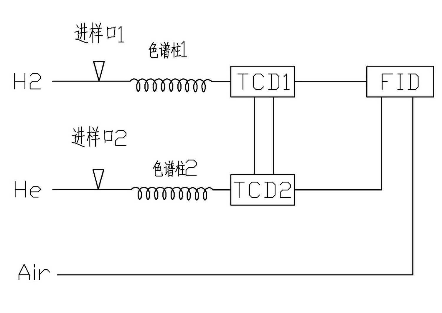 Thermal conductivity detector and gas chromatograph dedicated for analysis of gas dissolved in insulating oil