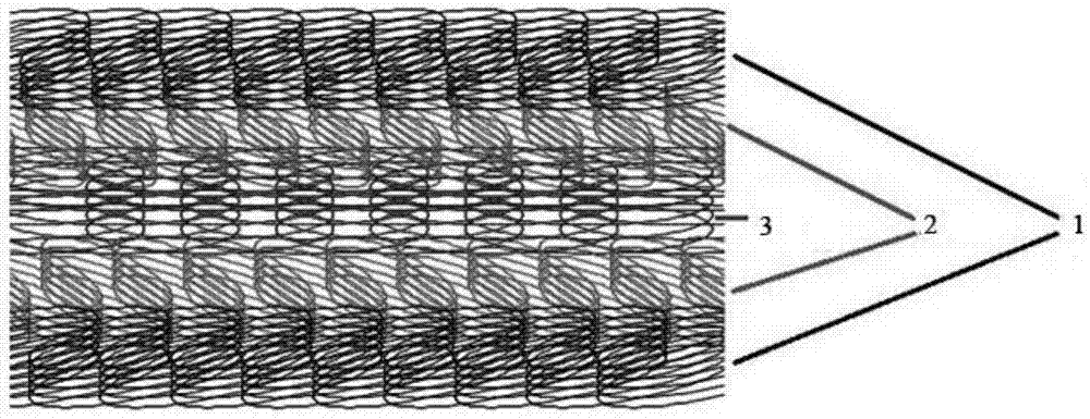 Composite tissue repairing sheet and preparation method thereof