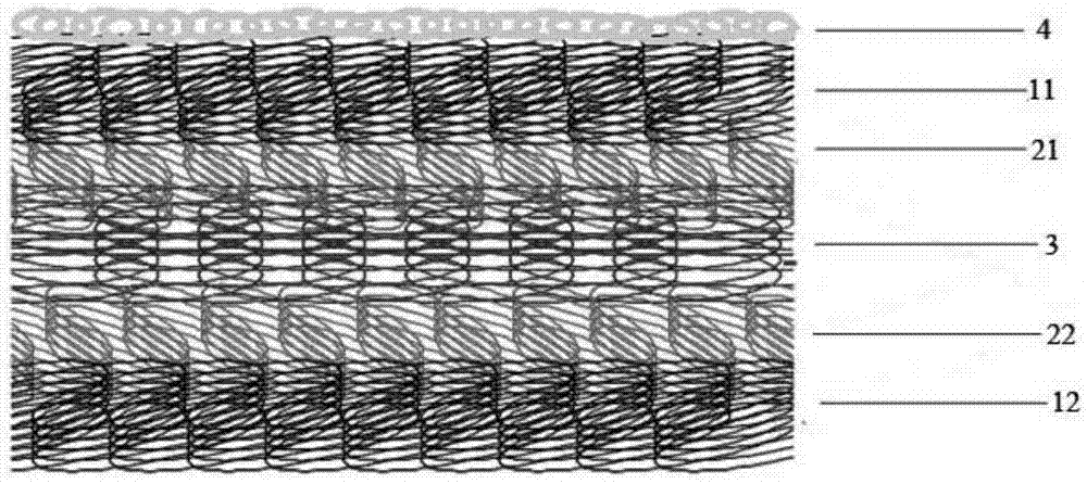 Composite tissue repairing sheet and preparation method thereof