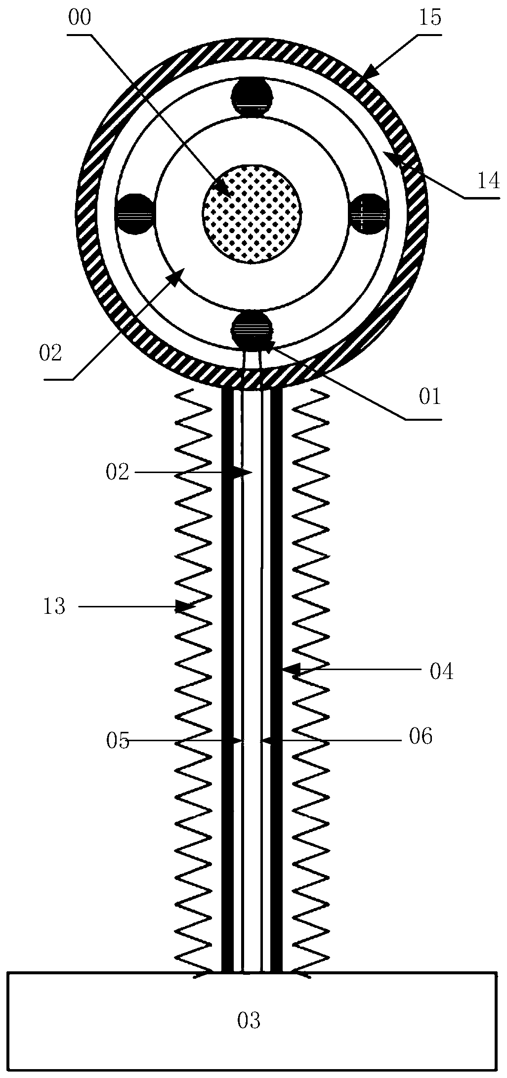 High-voltage current transformer based on quantum precision measurement