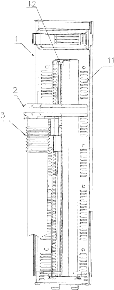 Movable spraying structure and washing machine