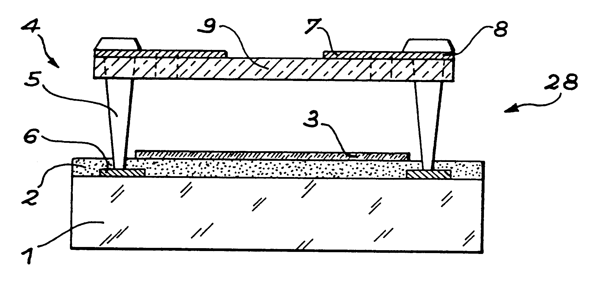 Device for the detection of multispectral infrared/visible radiation