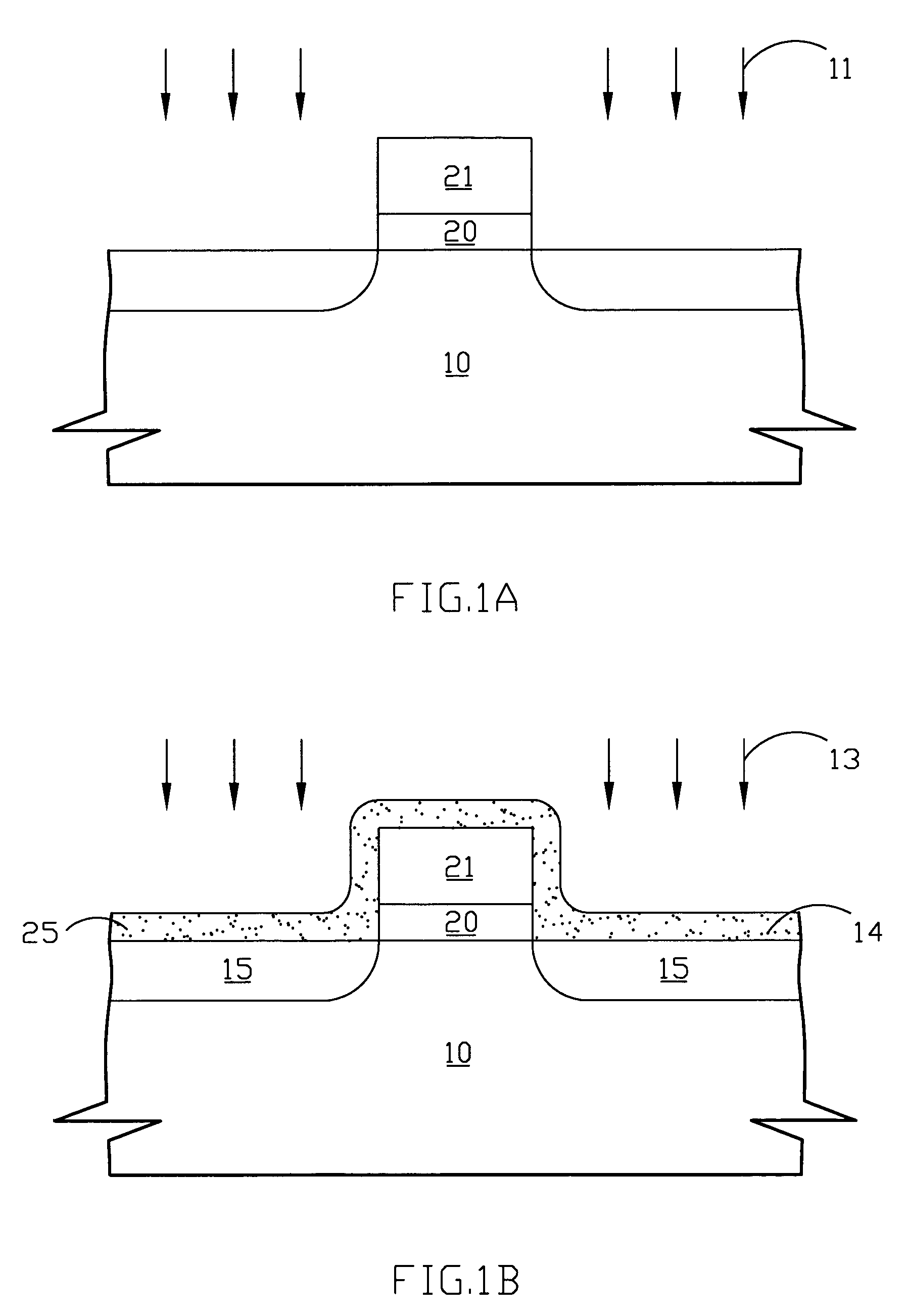 Method for forming a junction region of a semiconductor device