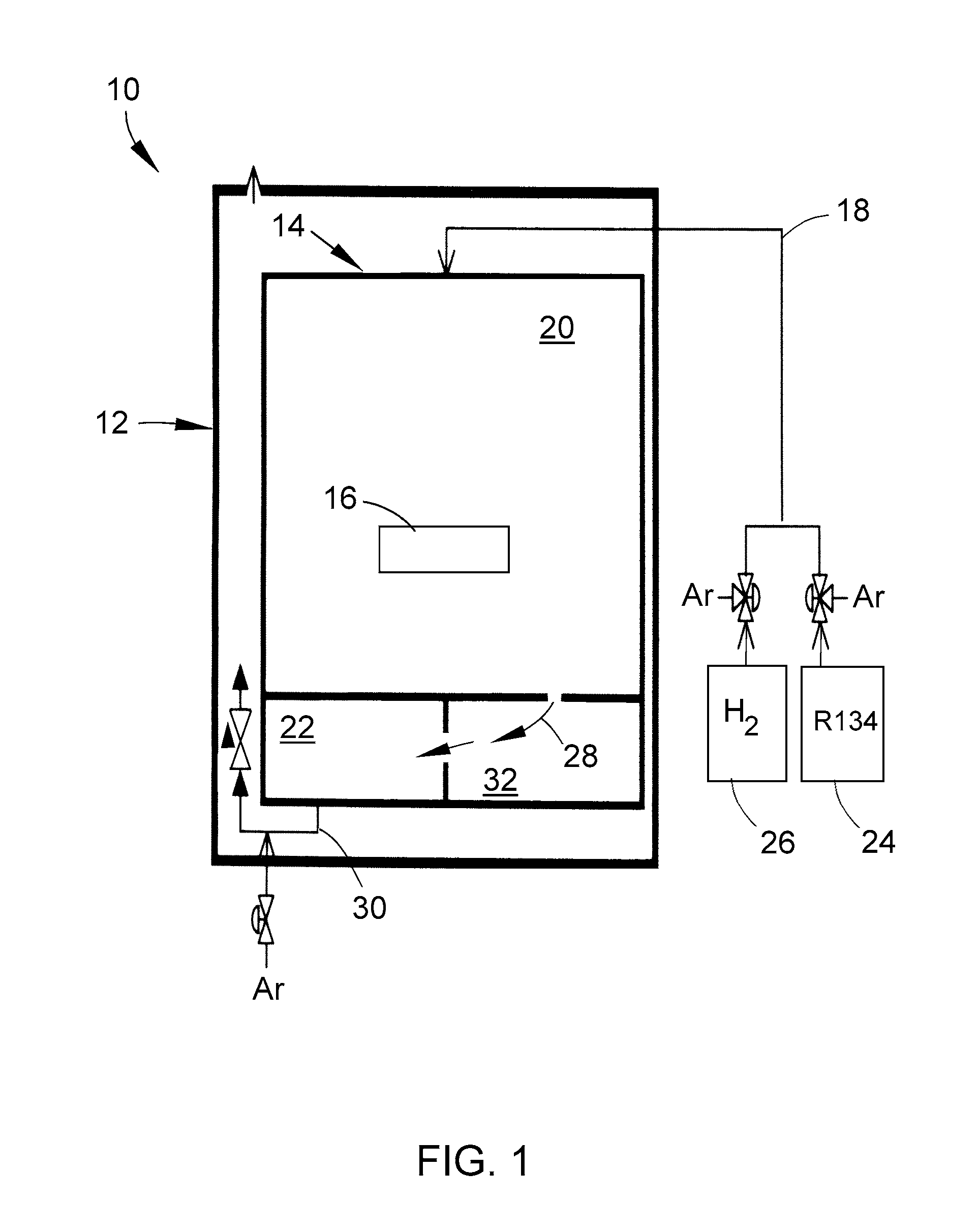 Fluoride ion cleaning method