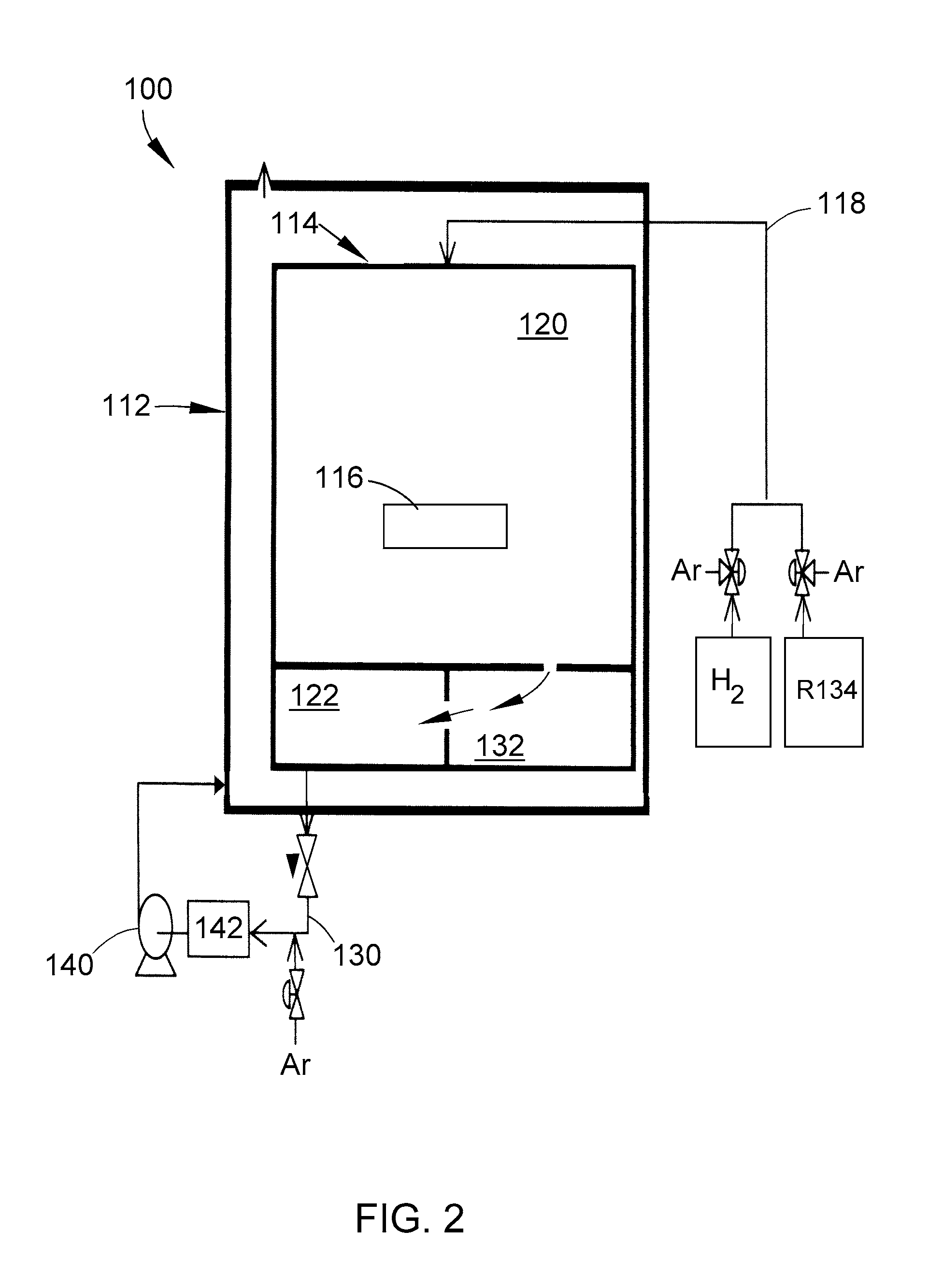 Fluoride ion cleaning method