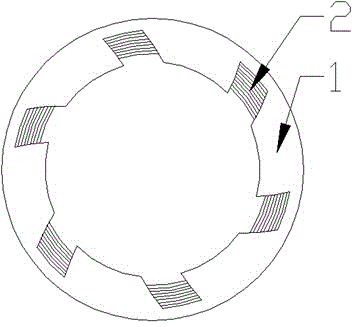 Refluxing type filter connector