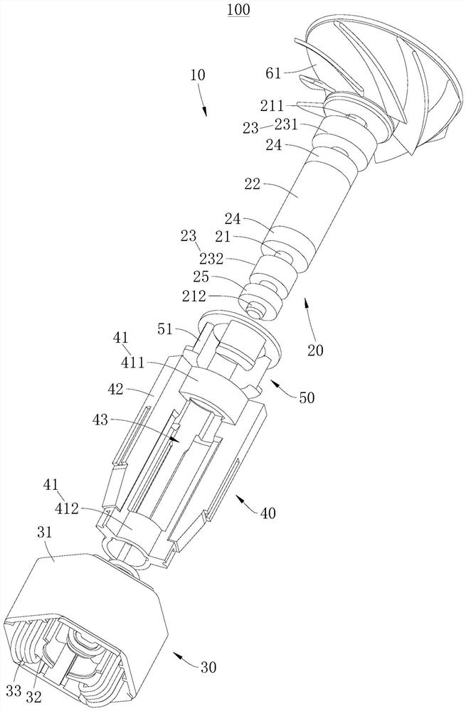 Rotating motor and fan