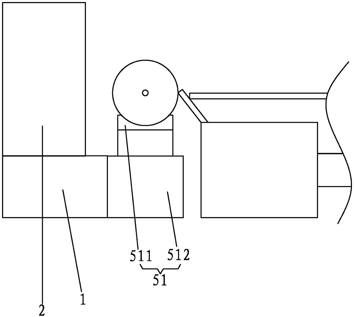 Rotary cutting mechanism with efficient and continuous rotary cutting function