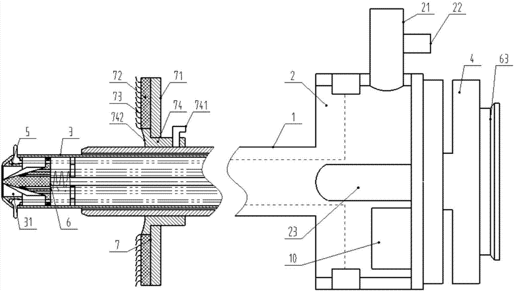 Laparoscopic varicocele ligation puncture device