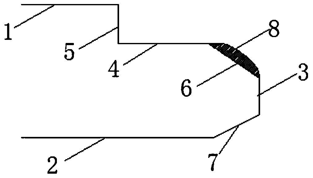 A wafer bonding method based on pre-trimming process