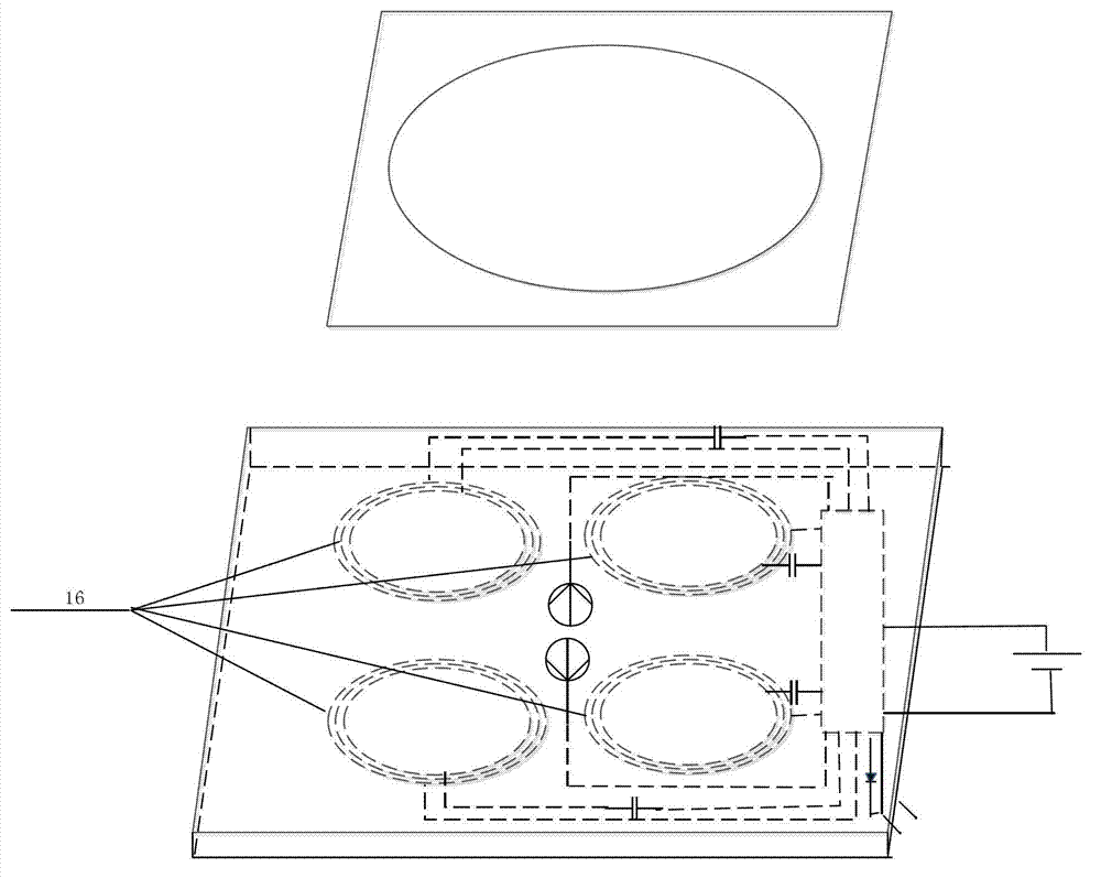 Vehicle-mounted wireless heating device