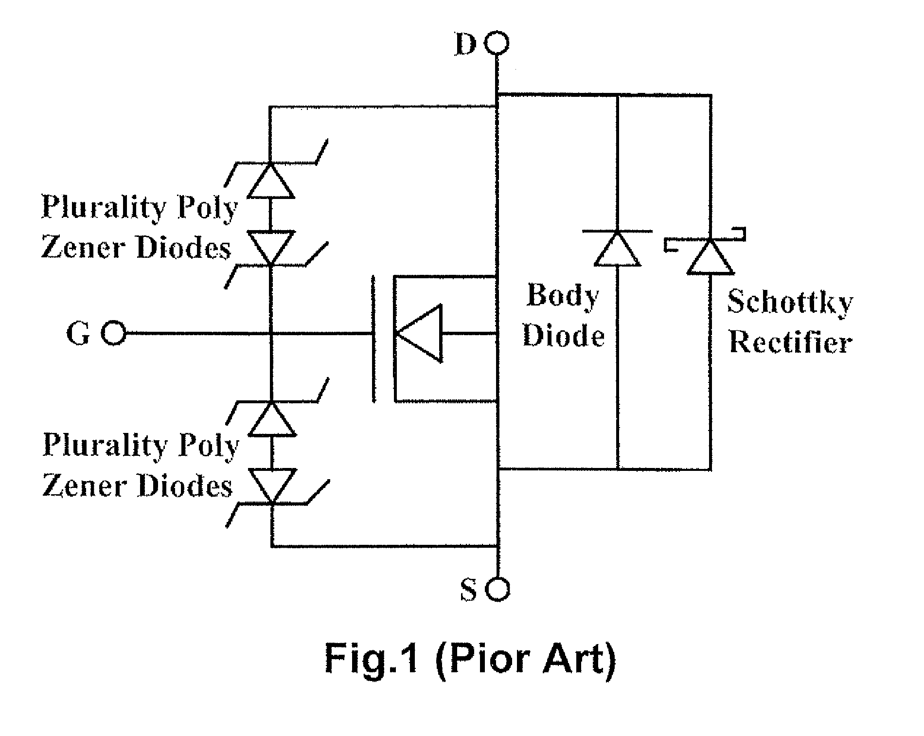 MSD integrated circuits with shallow trench