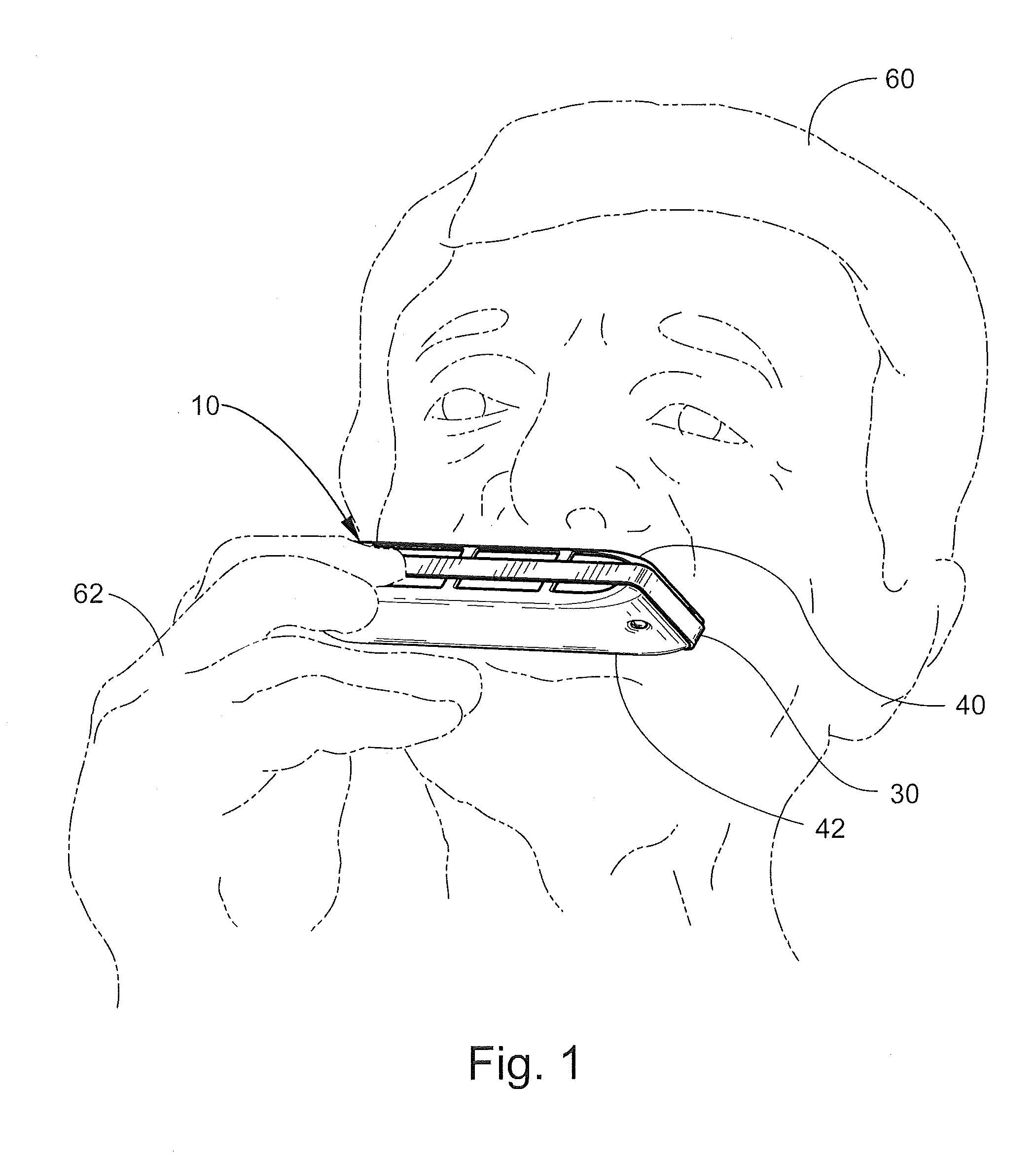 Pulmonary harmonica device and method of using a pulmonary harmonica device