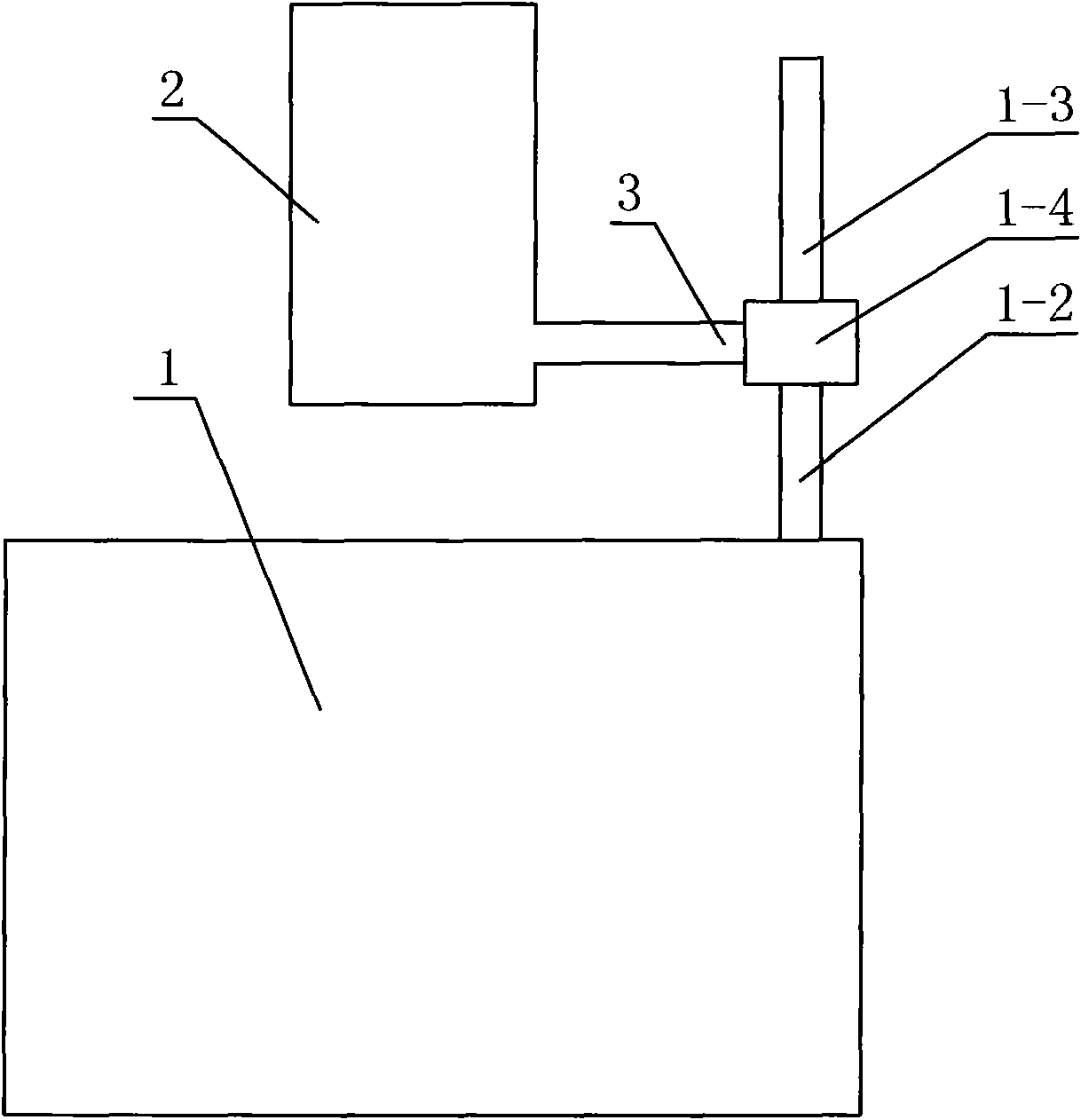 Continuous cleaning device for vacuum pump and method thereof