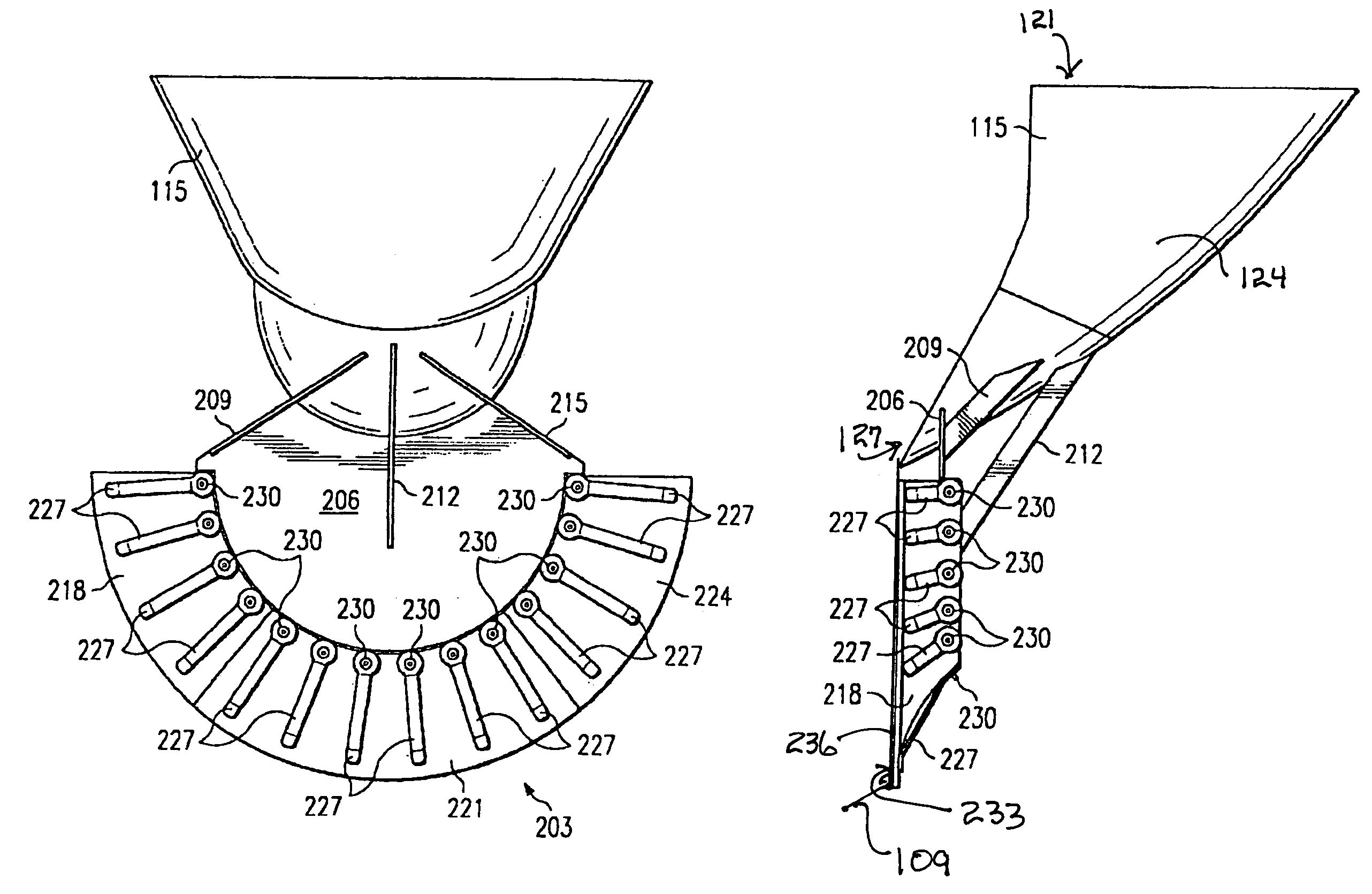 Environmental shield for a truck mounted concrete mixer