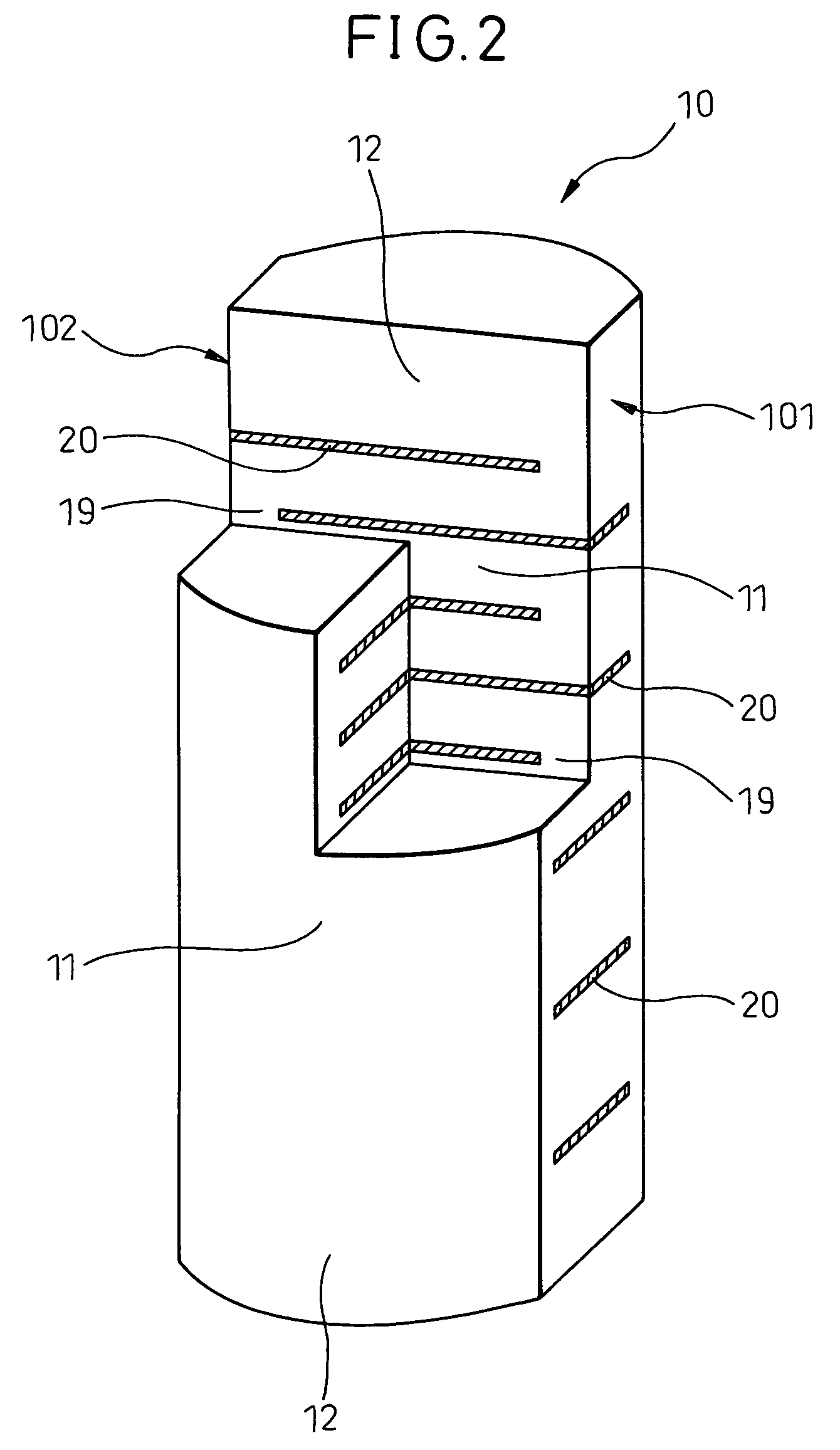 Laminate-type piezoelectric element and method of producing the same