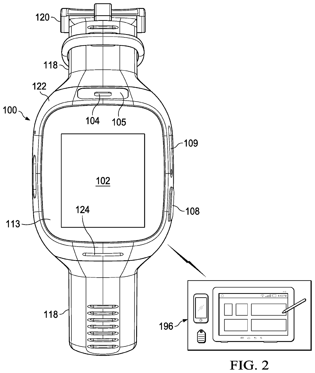 System, method, and smartwatch for protecting a user