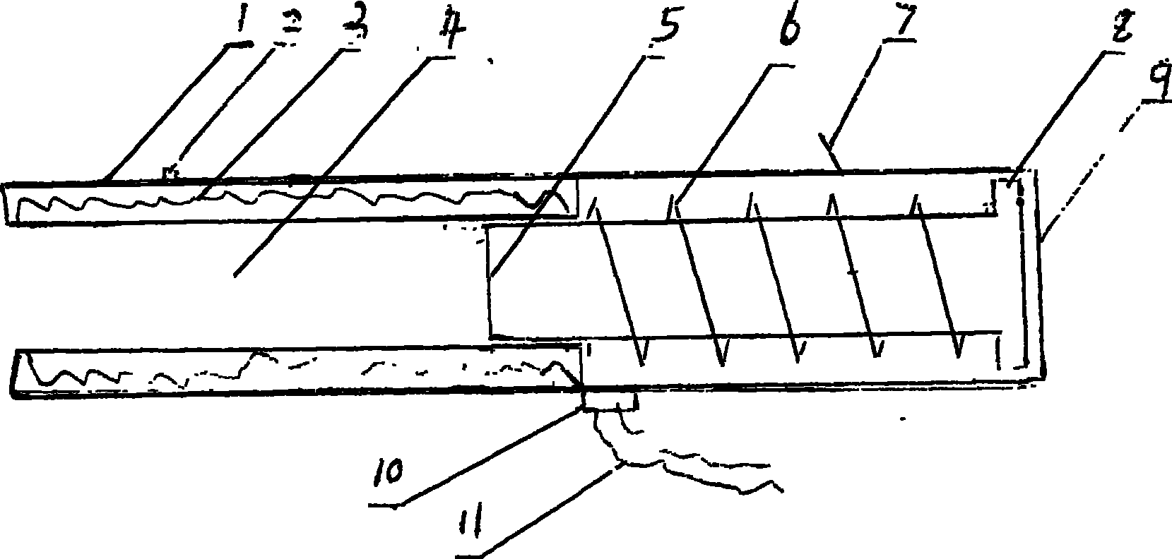 Long-distance electromagnetic tossing machine