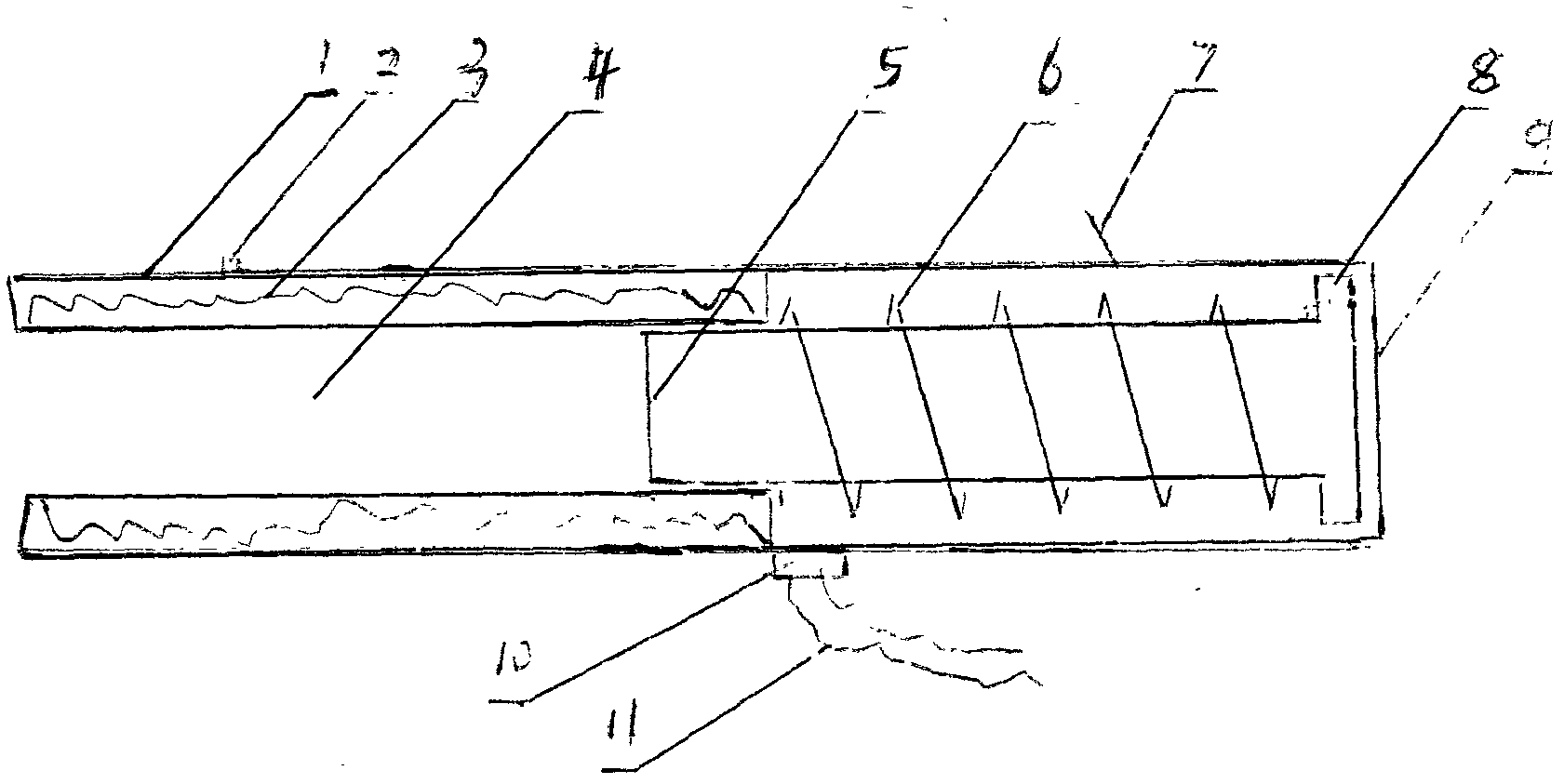 Long-distance electromagnetic tossing machine