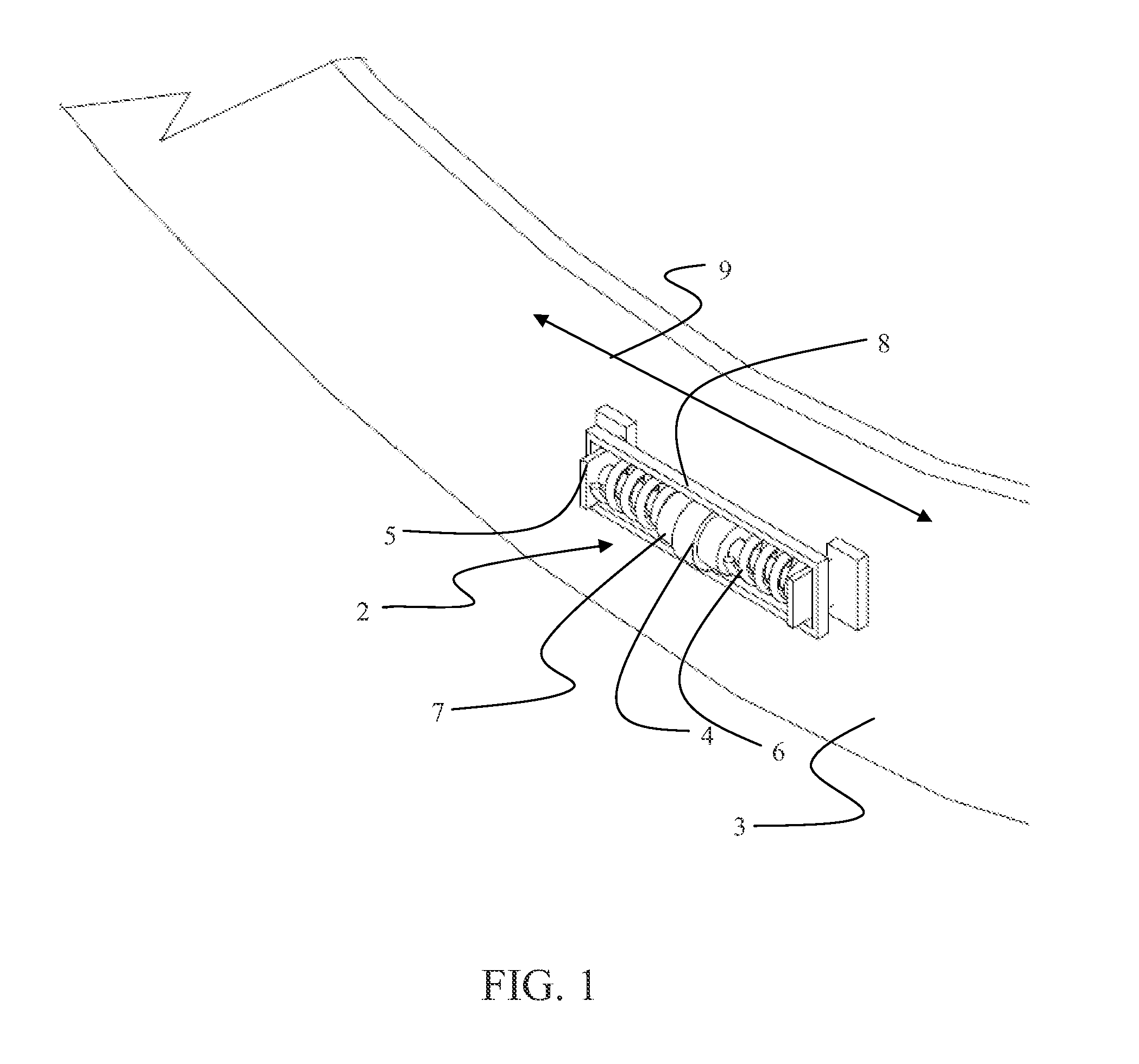 Aeroelastic tuned mass damper